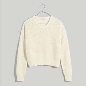 Madewell Textural Knit Pullover Sweater sz M